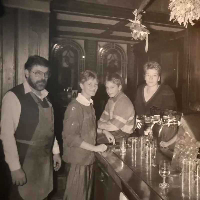 Altes Familienfoto Fam. Lersch SW