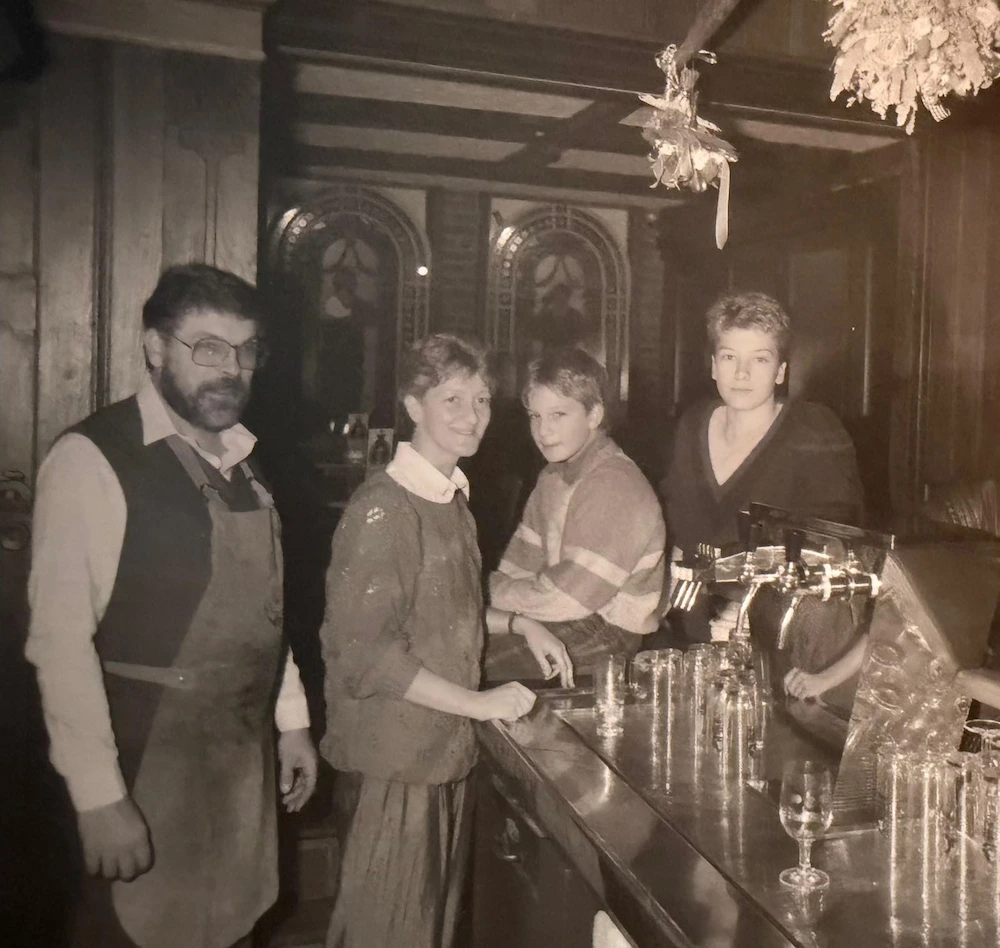 Altes Familienfoto Fam. Lersch SW