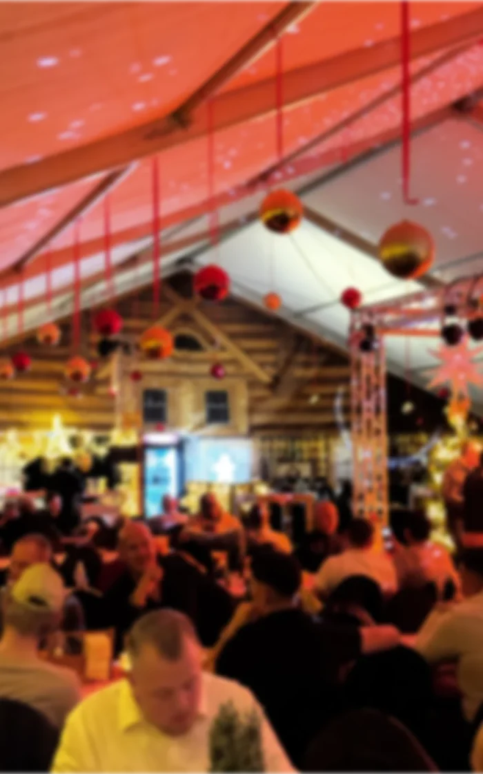 Feier in der Almhütte