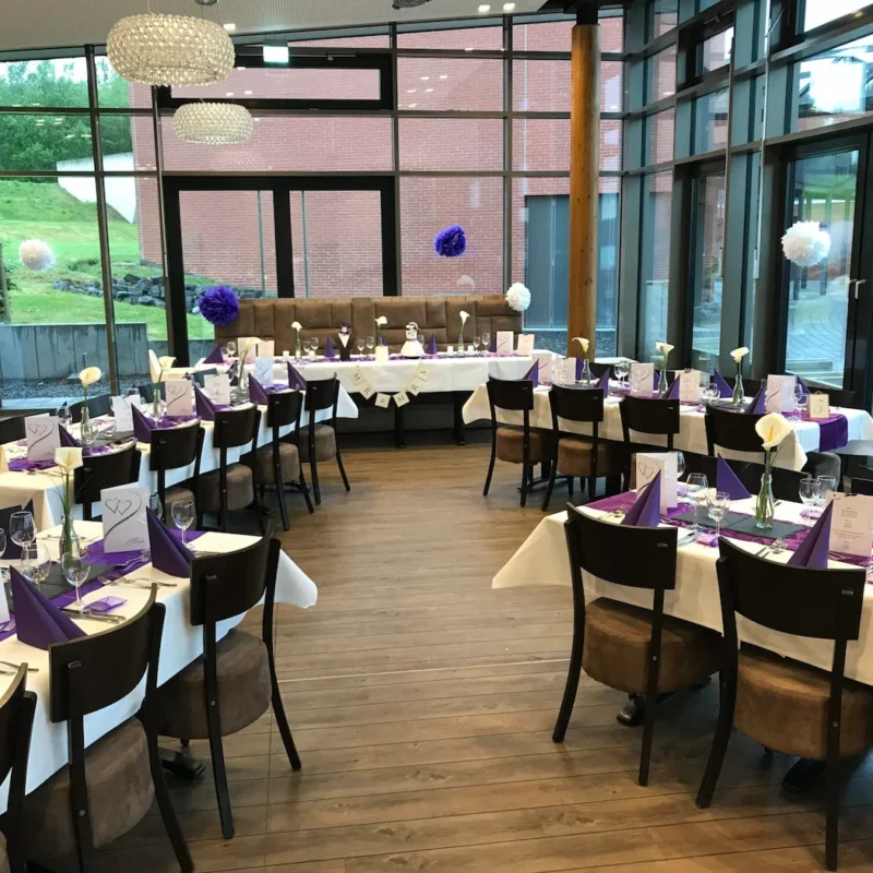 Hochzeitstische im Seehaus
