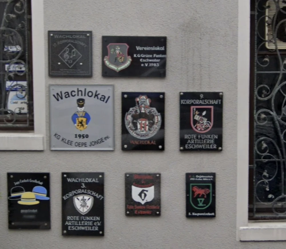 Wachlokal Karnevalsvereine